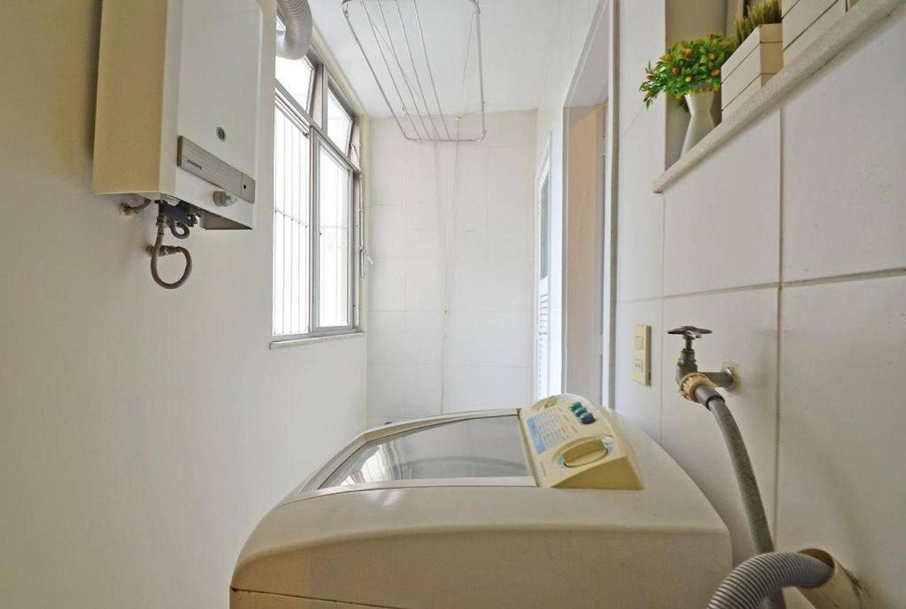 Confortavel E Seguro 2 Quartos Com Varanda No Leme Rio de Janeiro Exteriér fotografie